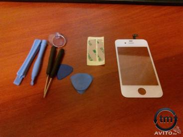 Защитное стекло и тач для iPhone 4S Купить Москва Аксессуары и другое