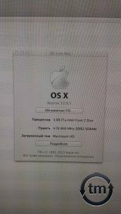 iMac 24 2008 3.06 ггц 4 гб 500 гб Купить Санкт-Петербург Mac